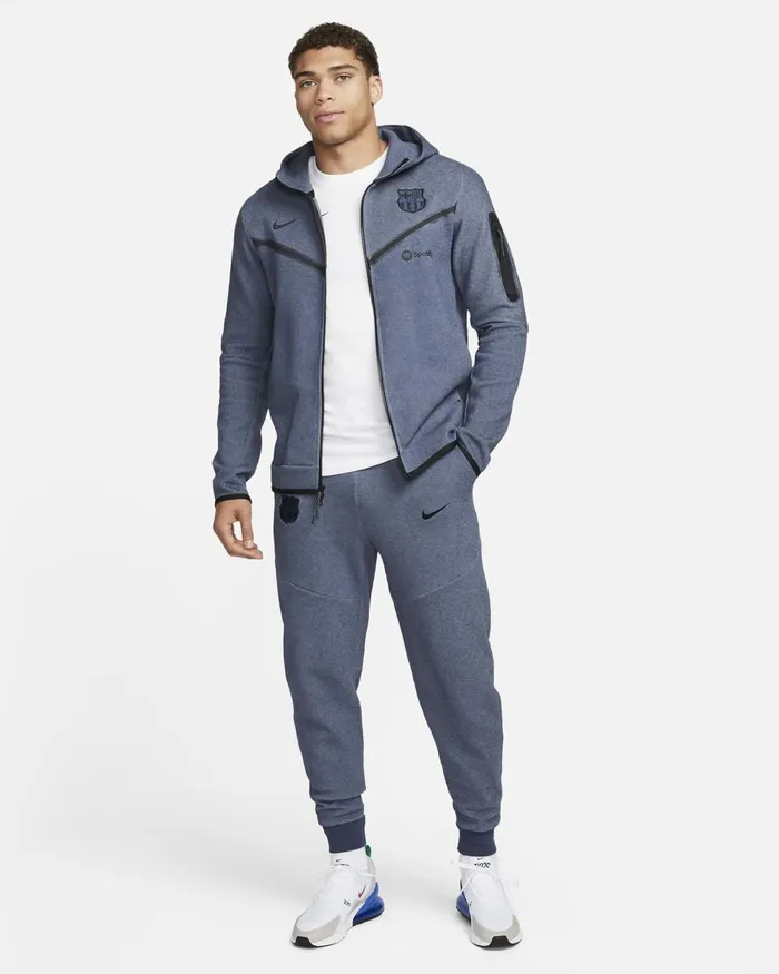 Men Nike All Sports FC Barcelona Tech Fleece Third Thunder Blueblack