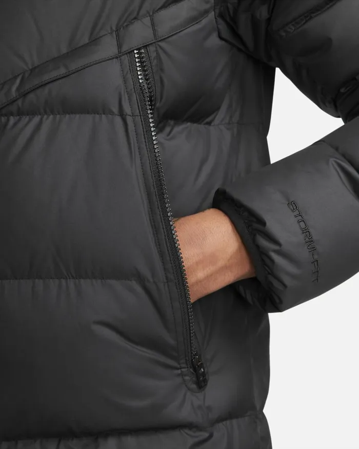 Men Nike Jackets Sportswear StormFIT Windrunner Air Max Blackblackwhite