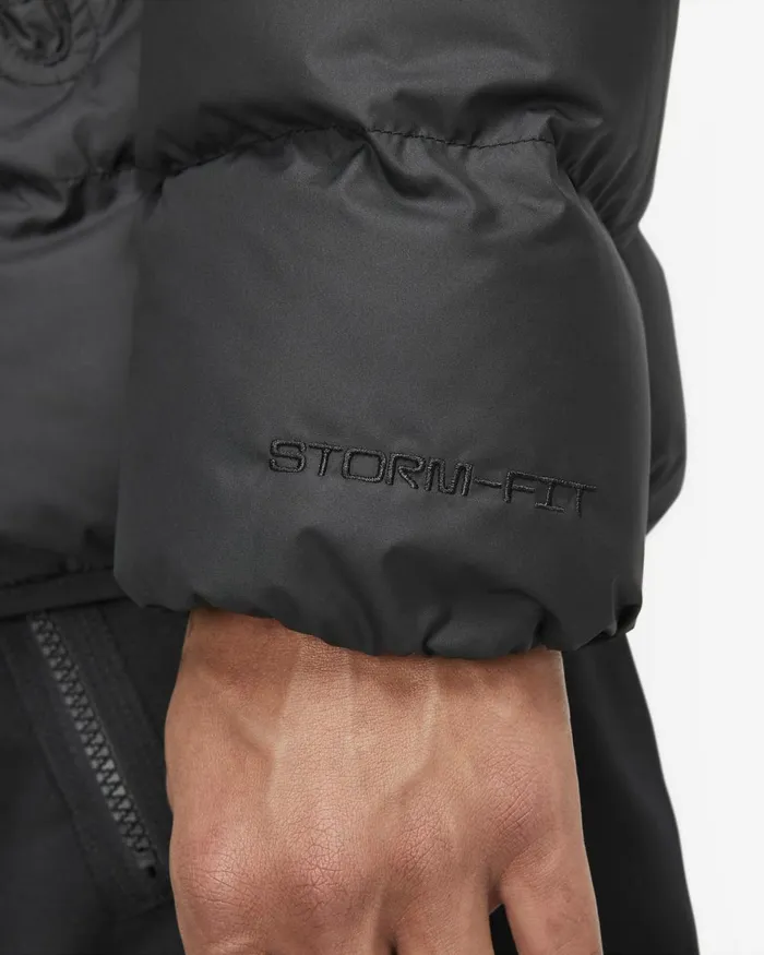 Men Nike Jackets Sportswear StormFIT Windrunner Air Max Blackblackwhite