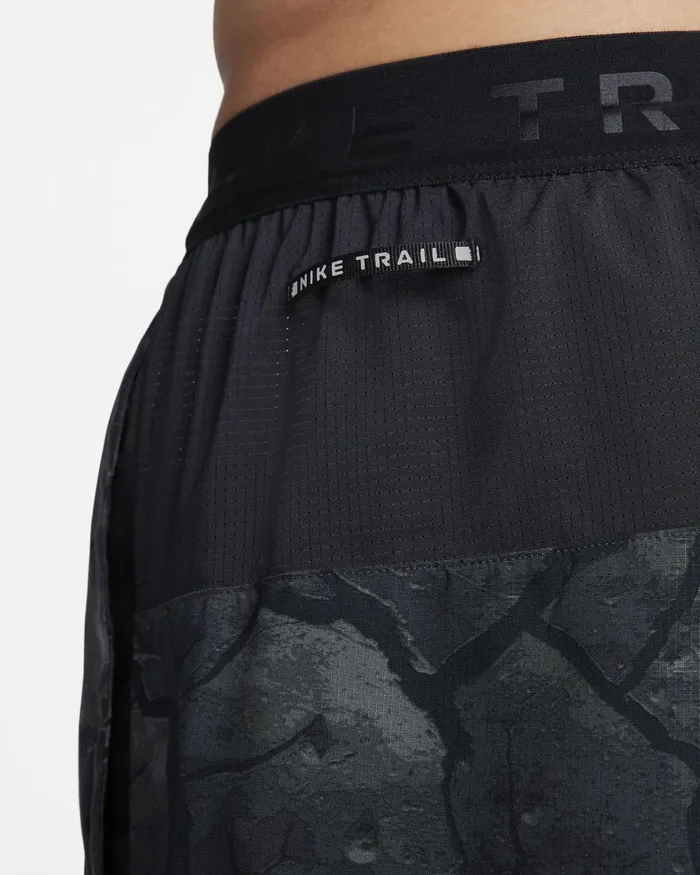 Men Nike Shorts DriFIT Stride Medium Ashblackblackwhite