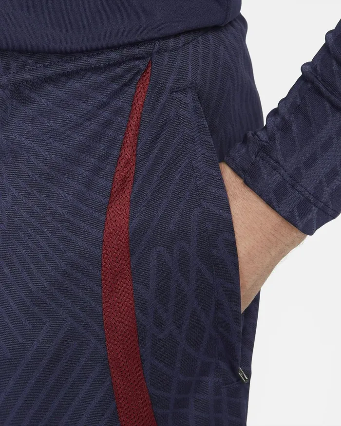 Men Nike Shorts Paris SaintGermain Strike Blackened Blueteam Redgold Suede
