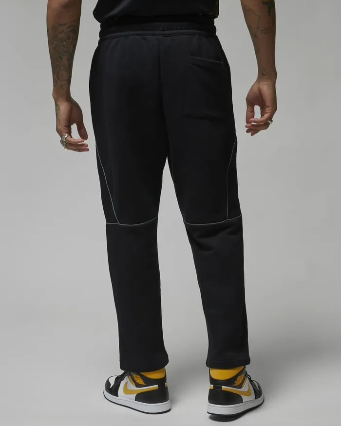 Men Nike Trousers And Tights Paris SaintGermain Blacktour Yellow