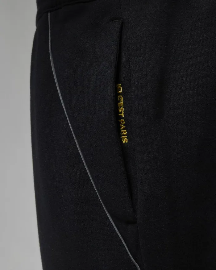 Men Nike Trousers And Tights Paris SaintGermain Blacktour Yellow