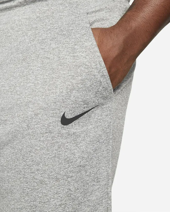 Men Nike Trousers And Tights ThermaFIT Dark Grey Heatherblack