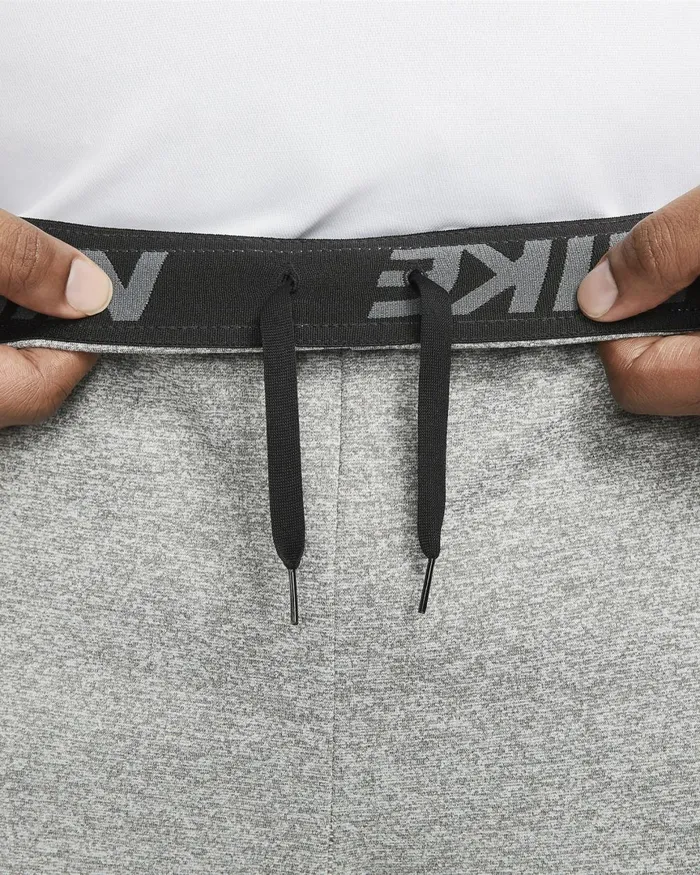 Men Nike Trousers And Tights ThermaFIT Dark Grey Heatherblack