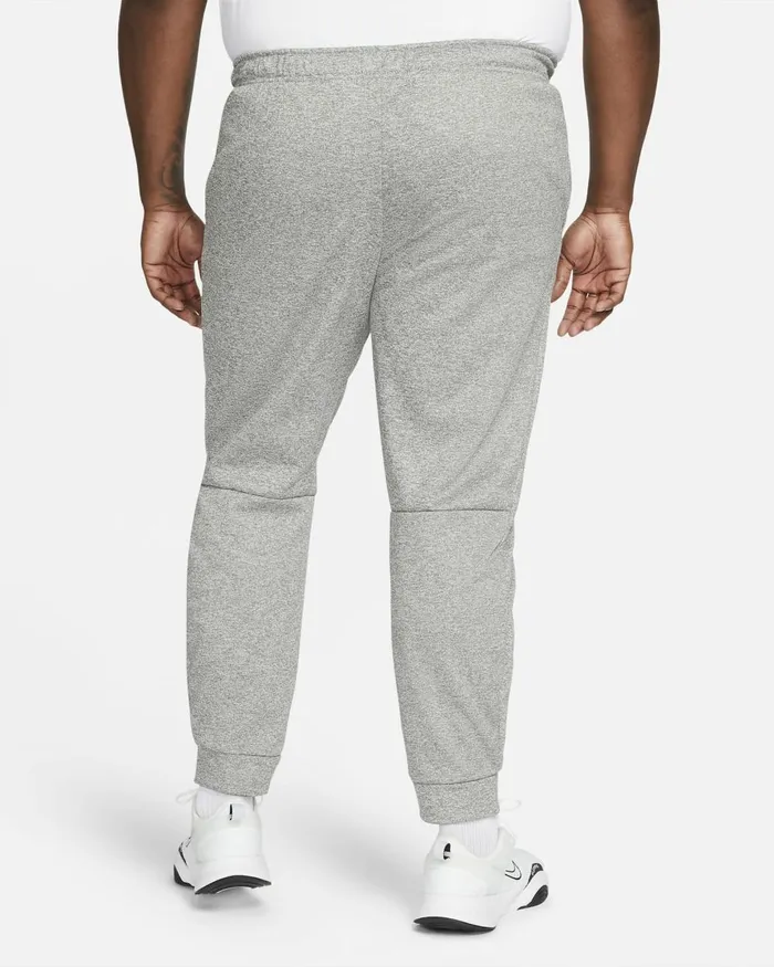 Men Nike Trousers And Tights ThermaFIT Dark Grey Heatherblack