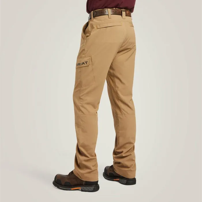 Men Pants and Shorts Ariat Rebar M5 Straight Work Flow Ultralight Stackable Straight Leg Pant Field Khaki