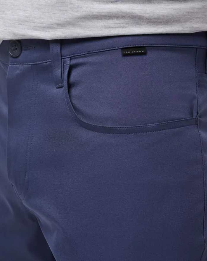 Men Pants TravisMathew OPEN TO CLOSE PANT Navy Men Pants TravisMathew OPEN TO CLOSE PANT Navy