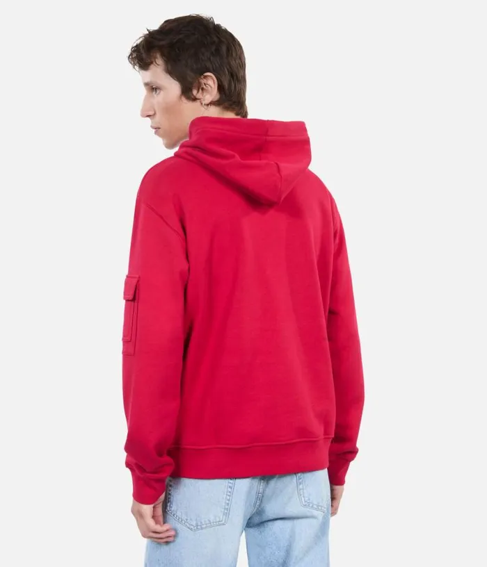 Men Red Hoodie THE KOOPLES Knits and Tees