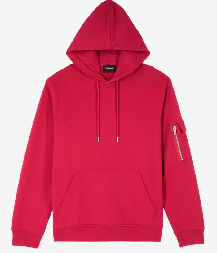 Men Red Hoodie THE KOOPLES Knits and Tees