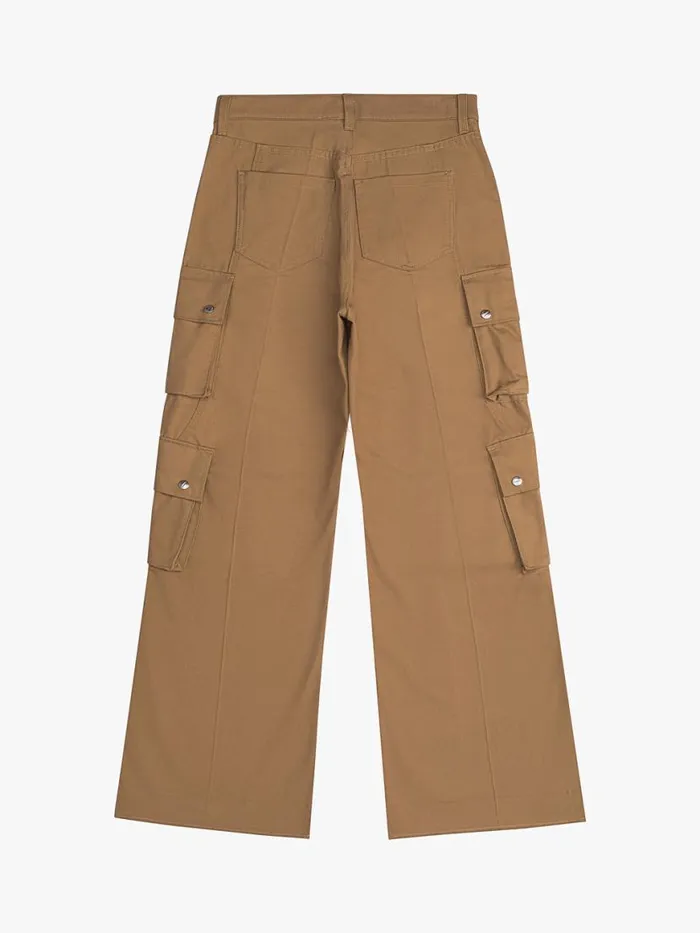 Men Rhude Pants DESERT CARGOS Dark Tan