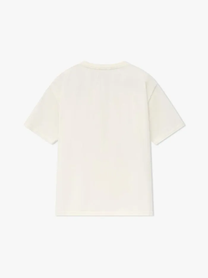 Men Rhude Tees CHATEAU ALPES TEE Vtg White Men Rhude Tees CHATEAU ALPES TEE Vtg White