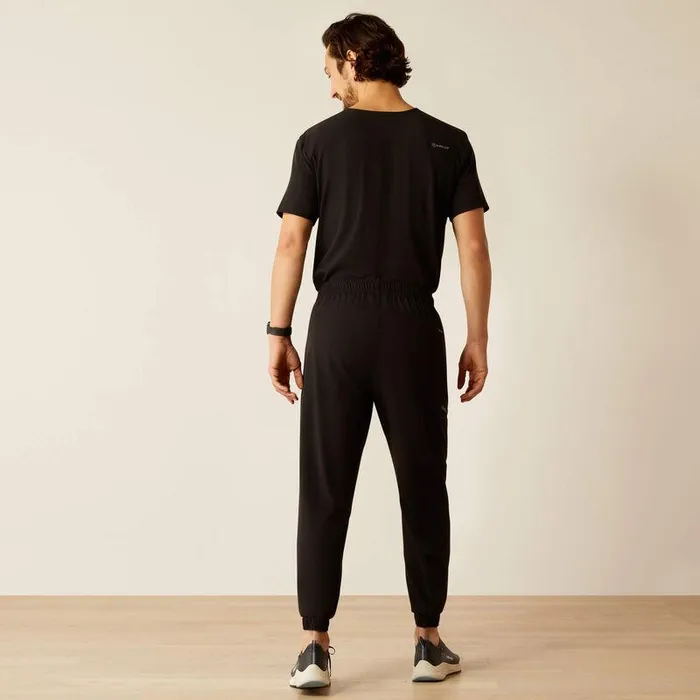 Men Scrubs Ariat Drew Cargo Stretch Jogger Scrub Pant Black Men Scrubs Ariat Drew Cargo Stretch Jogger Scrub Pant Black