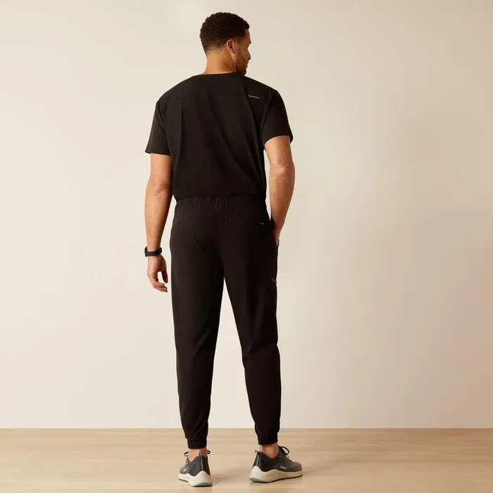 Men Scrubs Ariat Drew Cargo Stretch Jogger Scrub Pant Black Men Scrubs Ariat Drew Cargo Stretch Jogger Scrub Pant Black