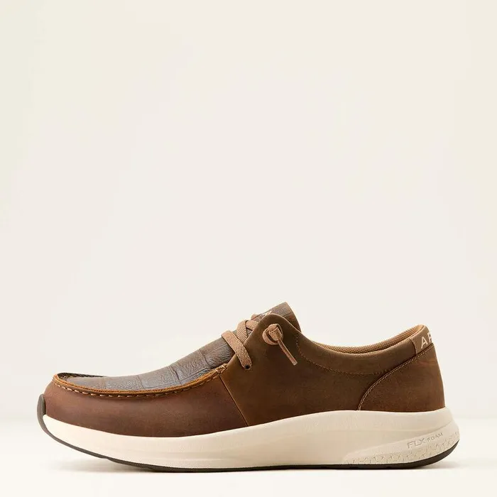 Men Shoes and Sneakers Ariat Buckeye Distressed Browndark Tan Crocodile Prin Men Shoes and Sneakers Ariat Buckeye Distressed Browndark Tan Crocodile Prin