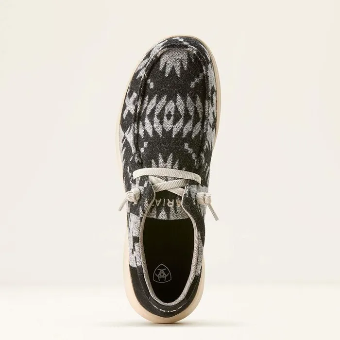 Men Shoes and Sneakers Ariat Hilo Shoe Black and White Flannel Blanketblack Sued Men Shoes and Sneakers Ariat Hilo Shoe Black and White Flannel Blanketblack Sued