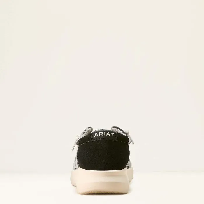 Men Shoes and Sneakers Ariat Hilo Shoe Black and White Flannel Blanketblack Sued Men Shoes and Sneakers Ariat Hilo Shoe Black and White Flannel Blanketblack Sued