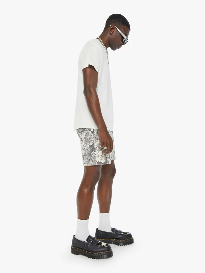 Men Shorts Mother Denim The Big Shot Prep Short Black