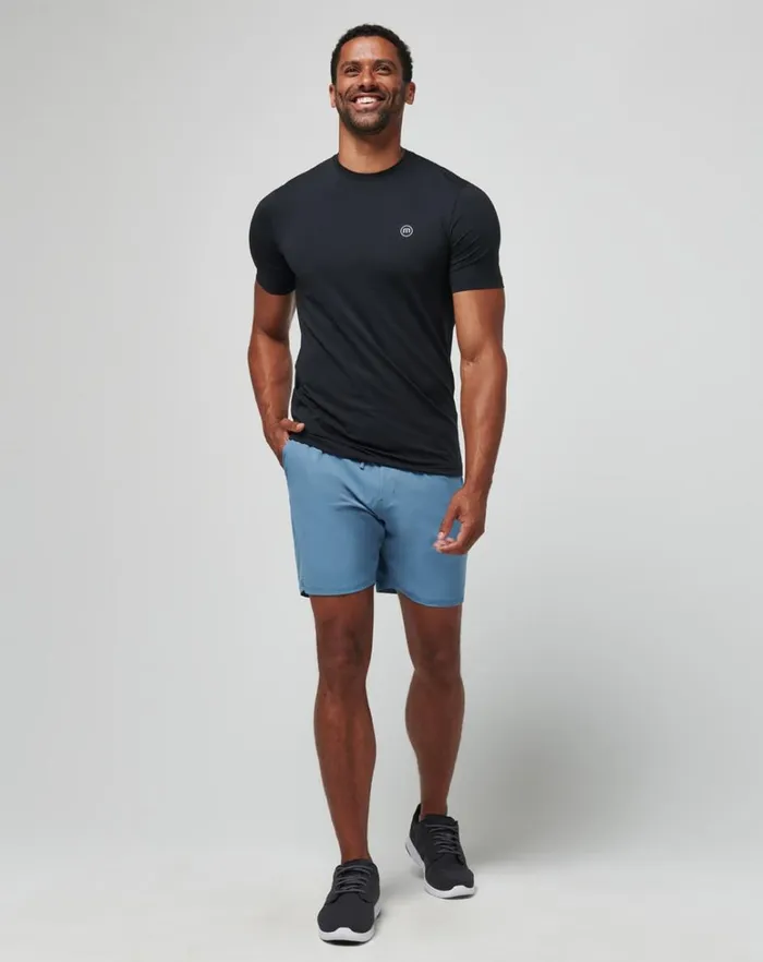 Men Shorts TravisMathew HEATER EWAIST SHORT 75IN Coronet