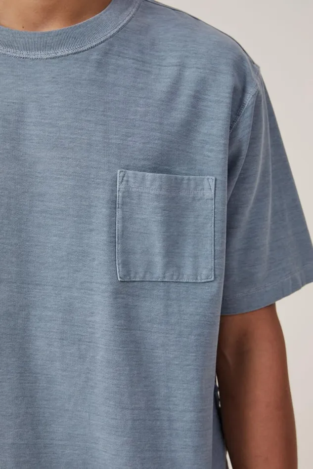 Men Tees and Tanks Cotton On Short Fit Reversed TShirt Citadel