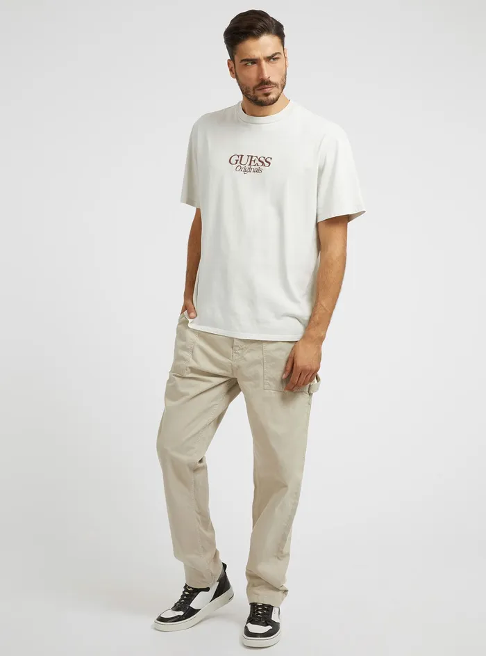Men Tees and Tanks GUESS Guess Originals Sandy Brent Logo Tshirt Men Tees and Tanks GUESS Guess Originals Sandy Brent Logo Tshirt