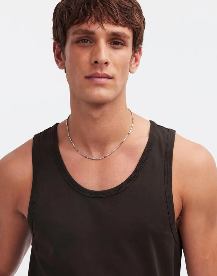 Men Tees Madewell Allday Tank Black Coal