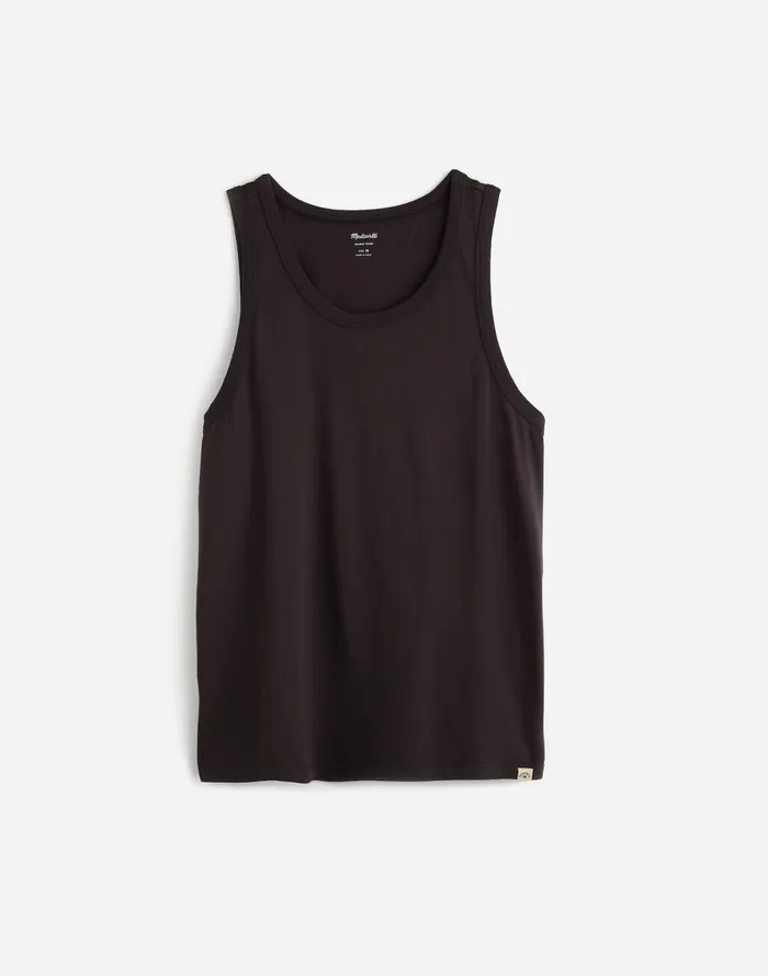 Men Tees Madewell Allday Tank Black Coal