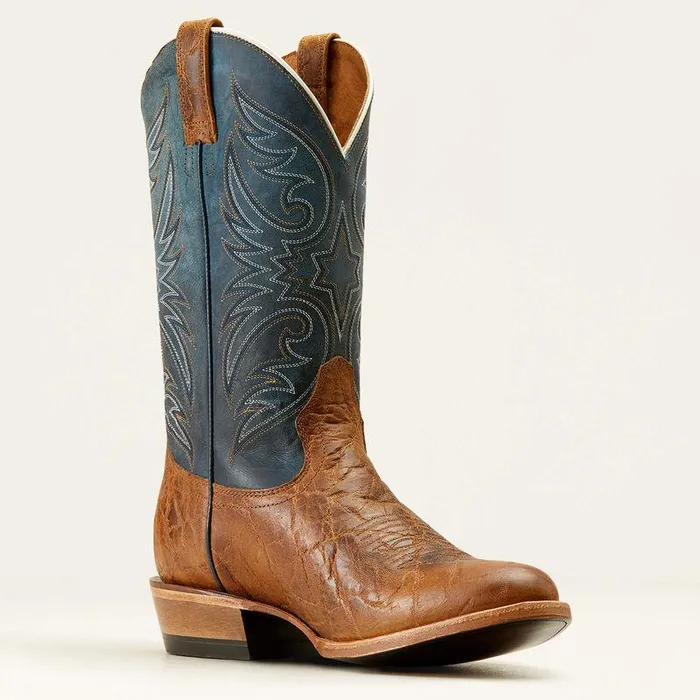 Men Western Boots Ariat Bankroll Western Boot Smokehouseocean Blue