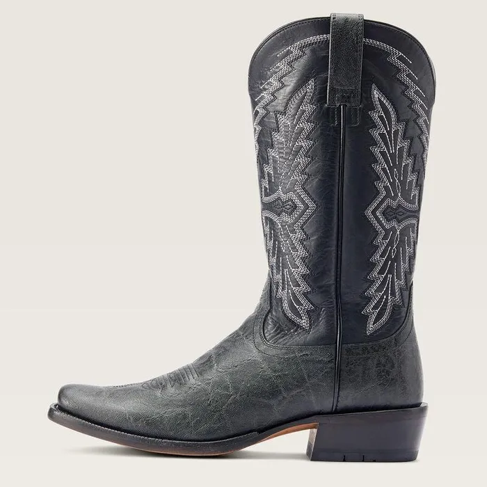 Men Western Boots Ariat Futurity Showman Cowboy Boot Black Elephant Print Men Western Boots Ariat Futurity Showman Cowboy Boot Black Elephant Print