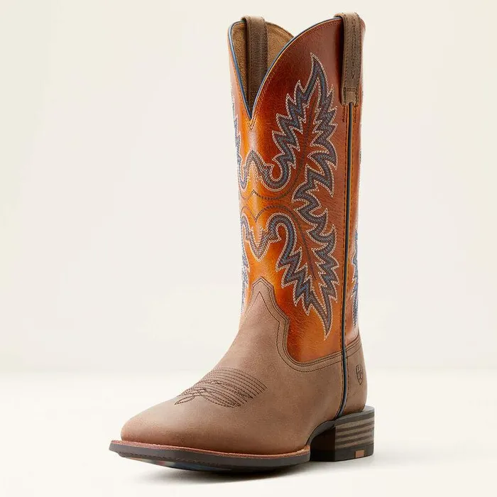 Men Western Boots Ariat Hudson Cowboy Boot Light Tanmarigold Men Western Boots Ariat Hudson Cowboy Boot Light Tanmarigold