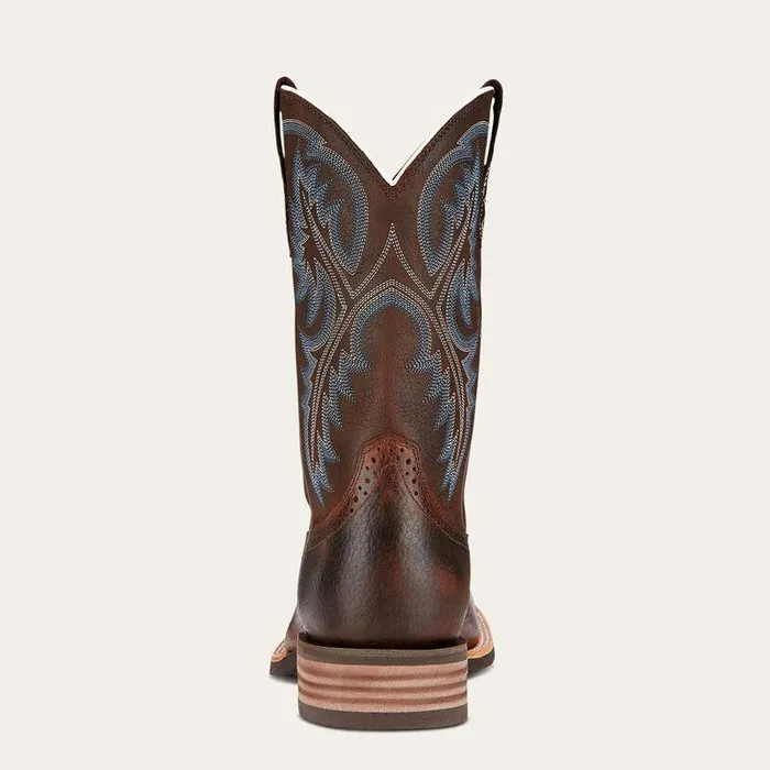 Men Western Boots Ariat Quickdraw Western Boot Brown Oiled Rowdy Men Western Boots Ariat Quickdraw Western Boot Brown Oiled Rowdy