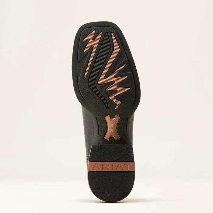 Men Western Boots Ariat Ricochet Cowboy Boot Black Carbon Men Western Boots Ariat Ricochet Cowboy Boot Black Carbon