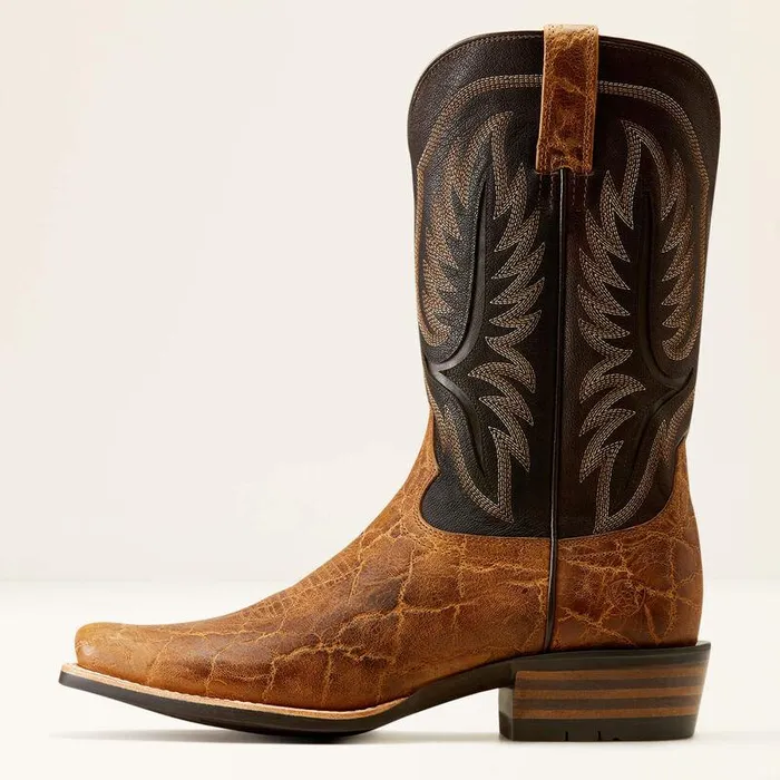 Men Western Boots Ariat Stadtler Cowboy Boot Smoked Tanaging Barrel Men Western Boots Ariat Stadtler Cowboy Boot Smoked Tanaging Barrel