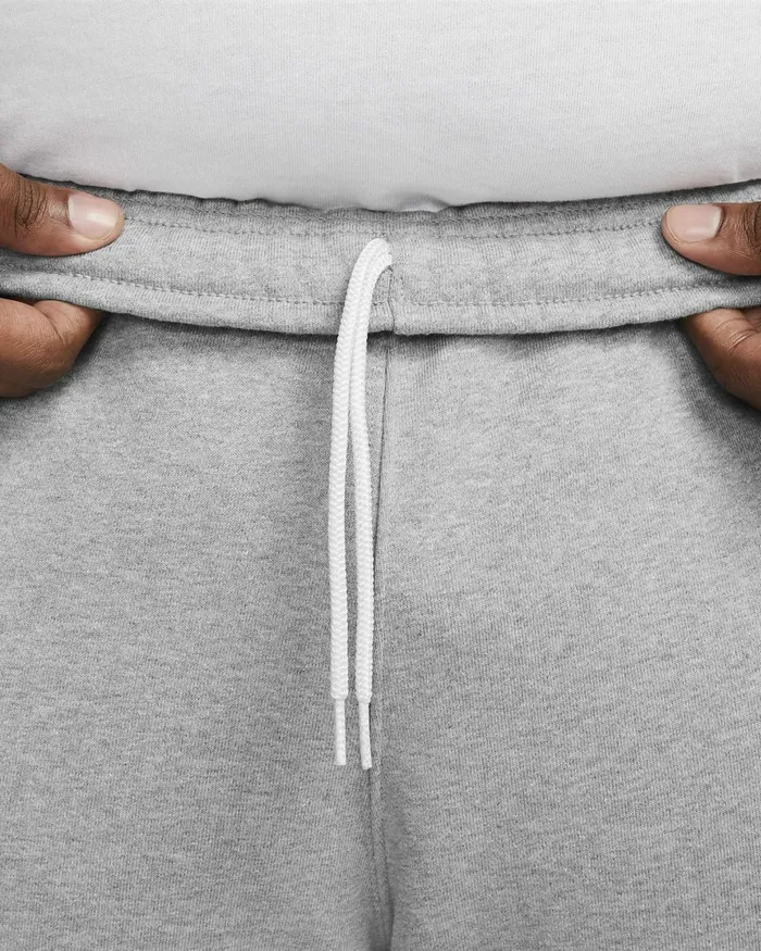 MenWomen Nike Shorts Solo Swoosh Dark Grey Heatherwhite