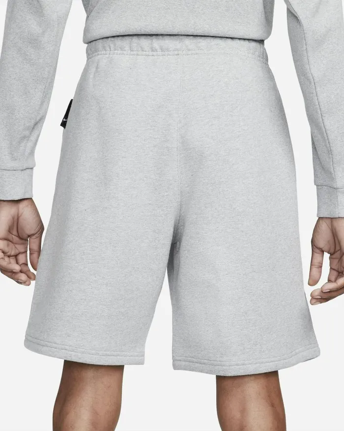 MenWomen Nike Shorts Solo Swoosh Dark Grey Heatherwhite