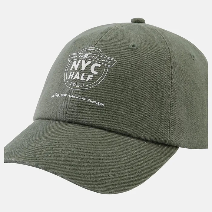 MenWomen United Half 6 Panel Classic Hat Deep Olive Green New Balance Hats