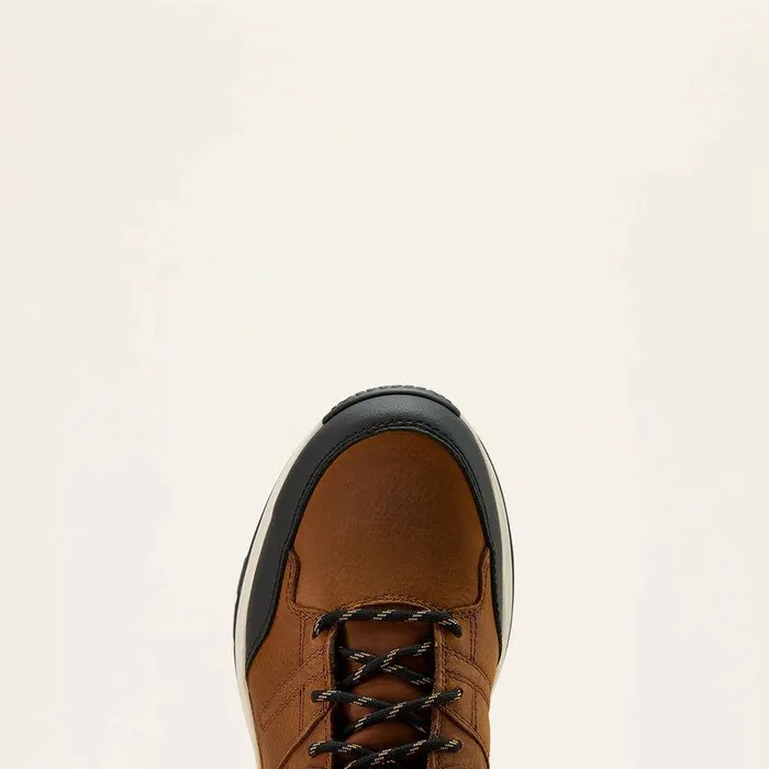 Men Work Boots Ariat Outpace Shift 6quot SD Waterproof Composite Toe Work Boot Natural Brown