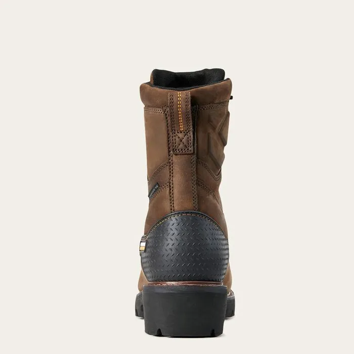 Men Work Boots Ariat Powerline 8quot Waterproof Composite Toe Work Boot Oily Distressed Brown Men Work Boots Ariat Powerline 8quot Waterproof Composite Toe Work Boot Oily Distressed Brown