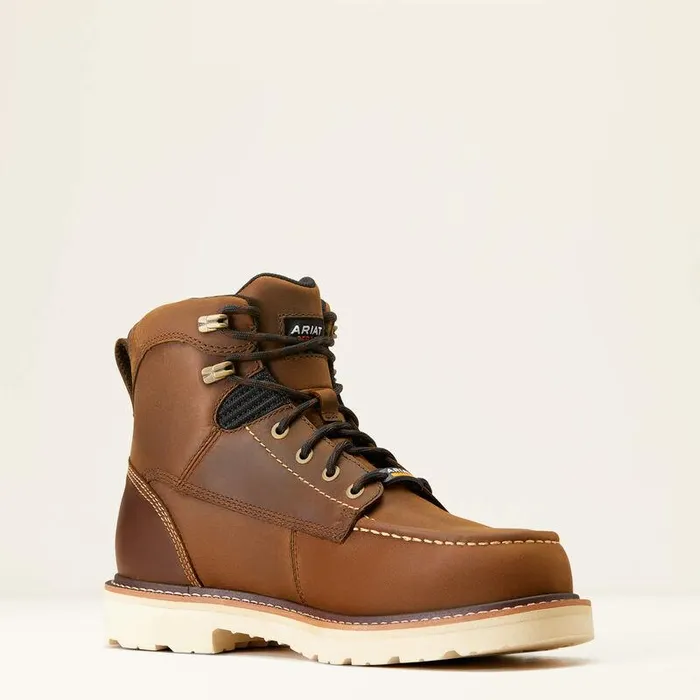 Men Work Boots Ariat Rebar Lift 6quot Waterproof Composite Toe Work Boot Distressed Brown Men Work Boots Ariat Rebar Lift 6quot Waterproof Composite Toe Work Boot Distressed Brown