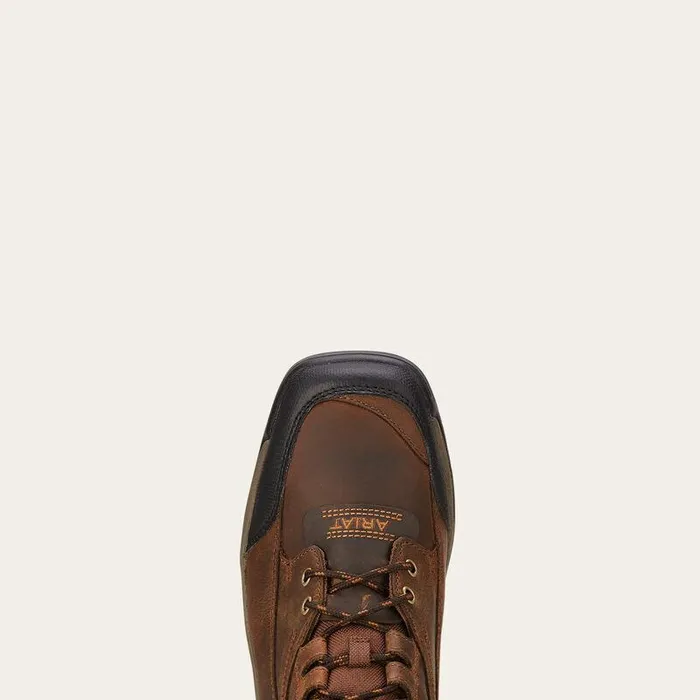 Men Work Boots Ariat Terrain Wide Square Toe Steel Toe Work Boot Distressed Brown Men Work Boots Ariat Terrain Wide Square Toe Steel Toe Work Boot Distressed Brown