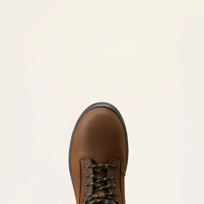 Men Work Boots Ariat Turbo 6quot Waterproof Work Boot Rich Brown