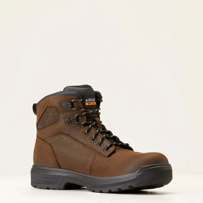 Men Work Boots Ariat Turbo 6quot Waterproof Work Boot Rich Brown