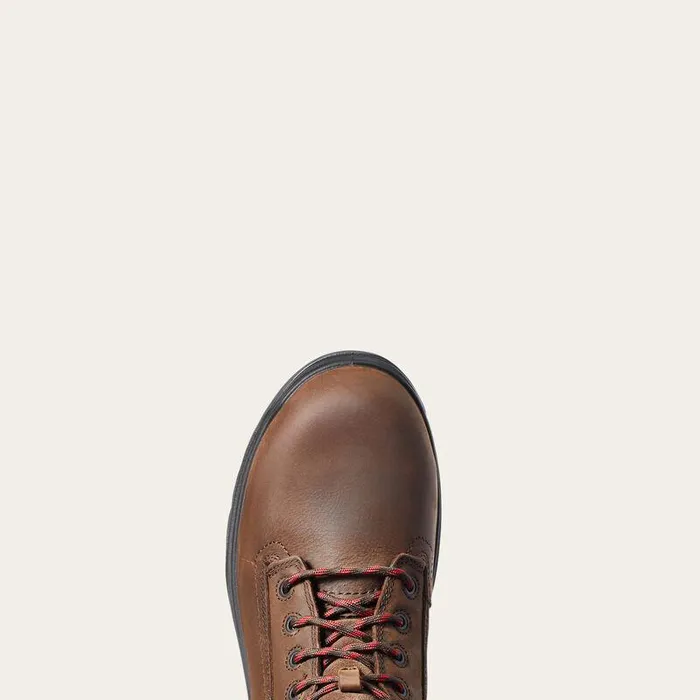 Men Work Boots Ariat Turbo 8quot USA Assembled Waterproof Carbon Toe Work Boot Rich Brown Men Work Boots Ariat Turbo 8quot USA Assembled Waterproof Carbon Toe Work Boot Rich Brown