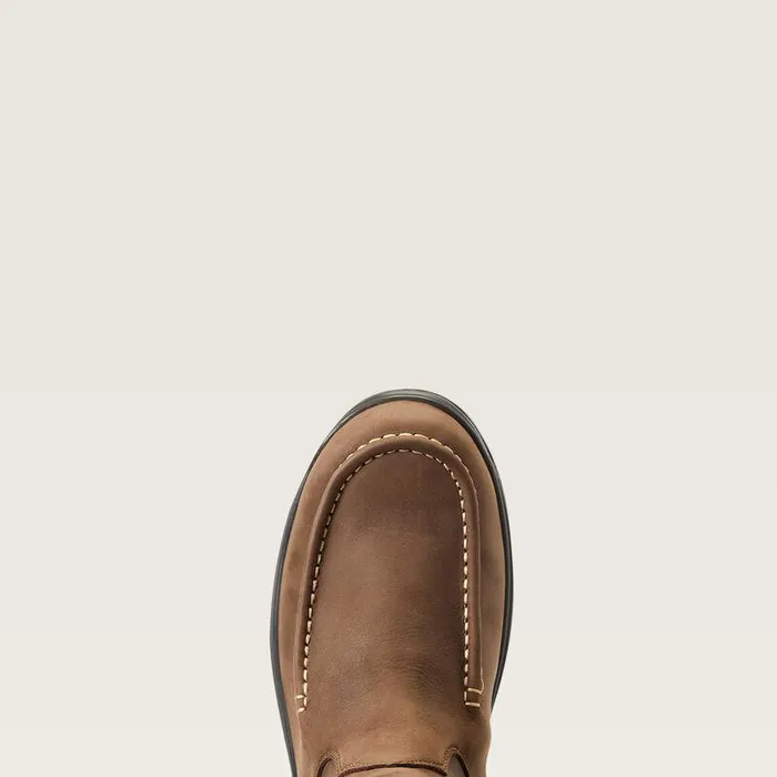 Men Work Boots Ariat Turbo Moc Toe Waterproof Work Boot Mocha Men Work Boots Ariat Turbo Moc Toe Waterproof Work Boot Mocha