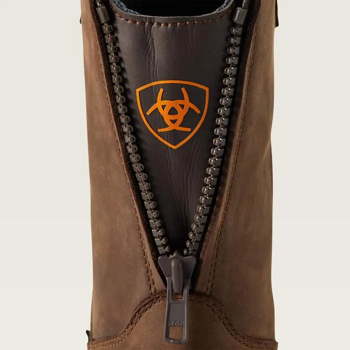 Men Work Boots Ariat Turbo Moc Toe Waterproof Work Boot Mocha Men Work Boots Ariat Turbo Moc Toe Waterproof Work Boot Mocha