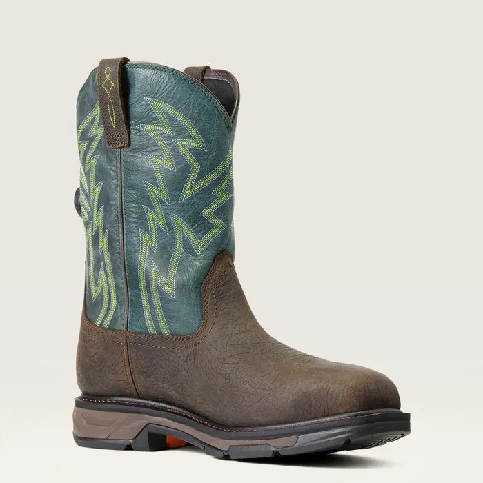 Men Work Boots Ariat WorkHog XT BOA Waterproof Carbon Toe Work Boot Bruin Brown Men Work Boots Ariat WorkHog XT BOA Waterproof Carbon Toe Work Boot Bruin Brown