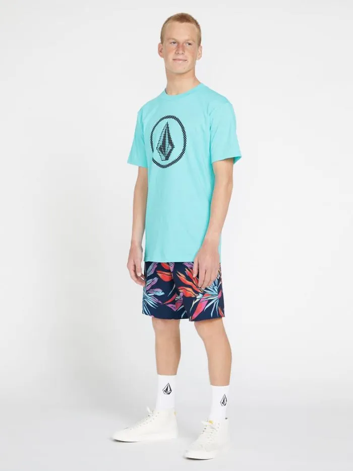 Mens Boardshorts and Trunks Volcom Indo Spray ModTech Boardshorts 8211 Navy