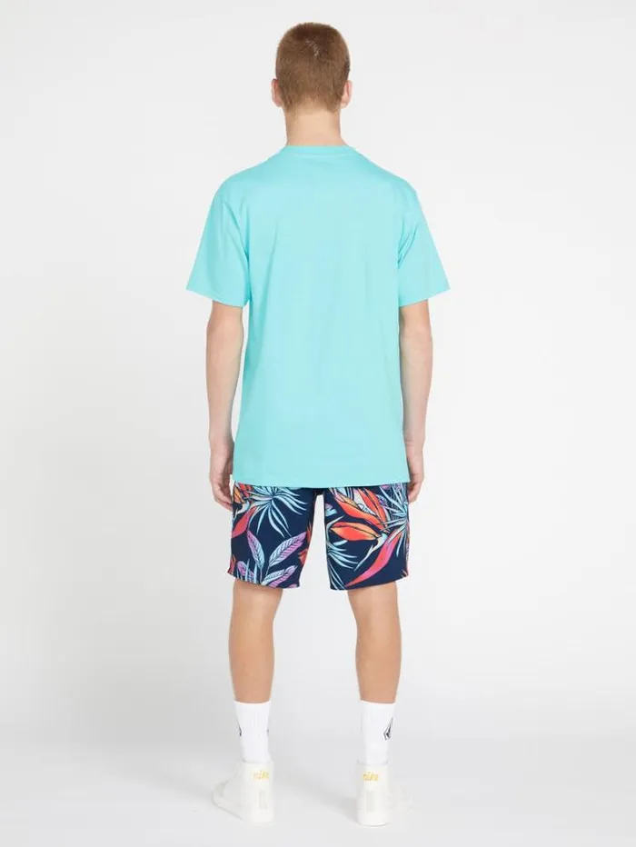 Mens Boardshorts and Trunks Volcom Indo Spray ModTech Boardshorts 8211 Navy
