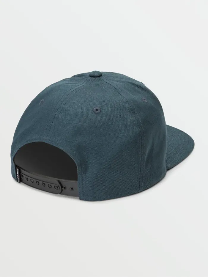Mens Hats and Beanies Volcom Quarter Twill Hat 8211 Service Blue