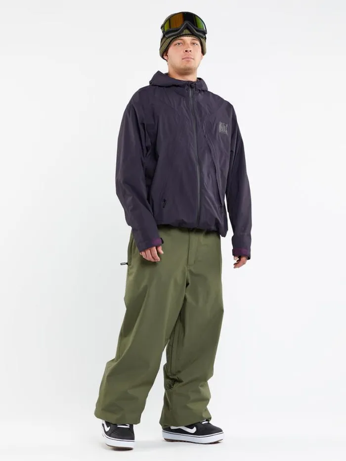 Mens Jackets Volcom Feeltoogood GoreTex Jacket 8211 Purple